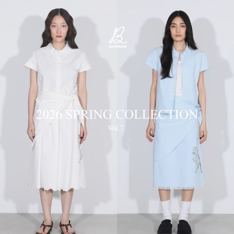 MADISONBLUE マディソンブルー 丸襟 ノースリーブシャツ ホワイト J.BRADLEY SLEEVELESS SHIRT | SHIRT/BLOUSE | MADISONBLUE